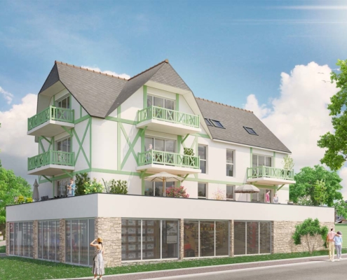 Appartements à vendre à Sables d'Or les Pins - Promoteur Immobilier Breton - H&C Partners