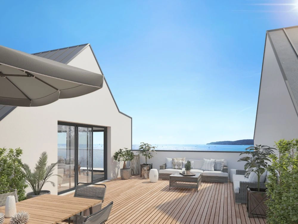Vue-exterieure-PERLA-ROSA-3- Appartement à vendre à Louannec